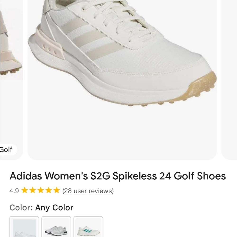 Women's adidas Golf S2G 24 Spikeless Golf Shoes |